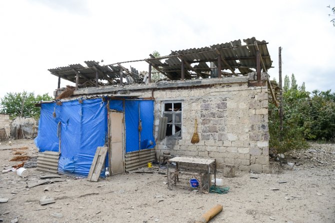 Ermenistan’ın Saldırdığı Terter’deki Köyler İlk Defa Görüntülendi