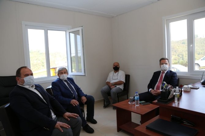 Vali Enver Ünlü, 1’inci Osb’de İncelemelerde Bulundu