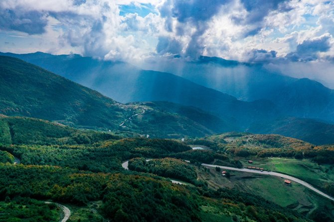 Kar Tatilinin Uğrak Noktası Kartepe Sonbaharda Güzelliğiyle Mest Ediyor
