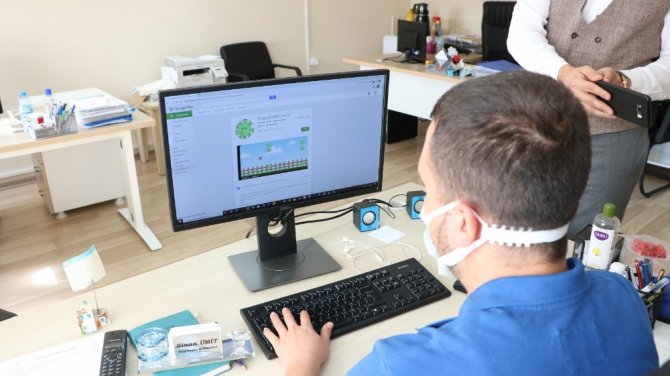 Bilgisayar Mühendisi Korona Virüs Oyunu Geliştirdi
