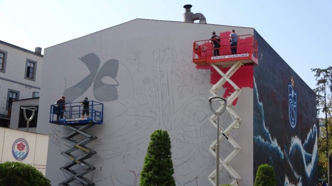 Geleneksel Hat Sanatı İle Grafiti Sanatı Dünyada İlk Kez Trabzon’da Birlikte Yorumlanacak