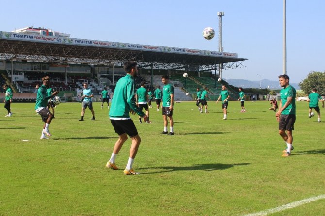 Giresunspor, Ankaraspor Maçı Hazırlıklarını Sürdürdü