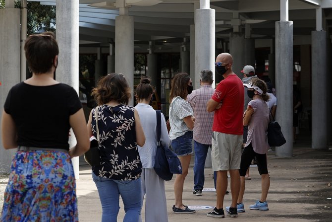 Abd Başkanlık Seçimleri İçin Şu Ana Kadar Yaklaşık 20 Milyon Kişi Oy Kullandı