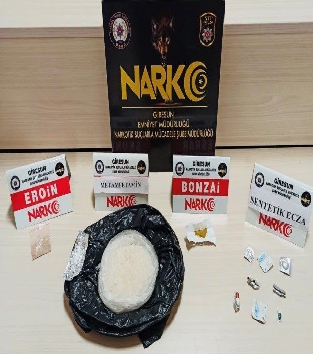Giresun’da Uyuşturucu Operasyonunda 1 Kişi Tutuklandı