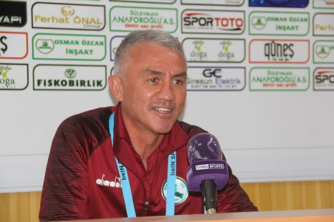 Giresunspor - Adanaspor Maçının Ardından