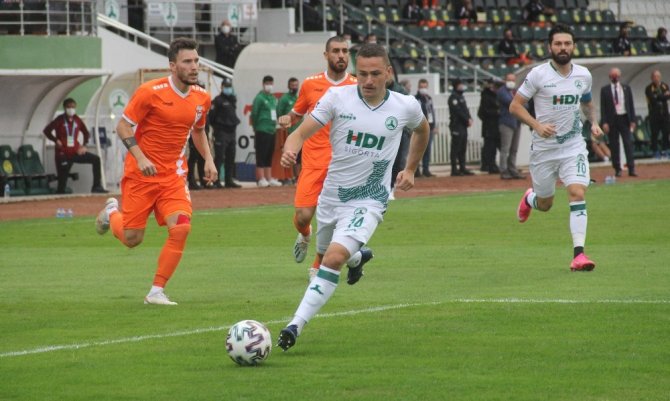 Tff 1. Lig: Giresunspor: 2 - Adanaspor: 0 (İlk Yarı)