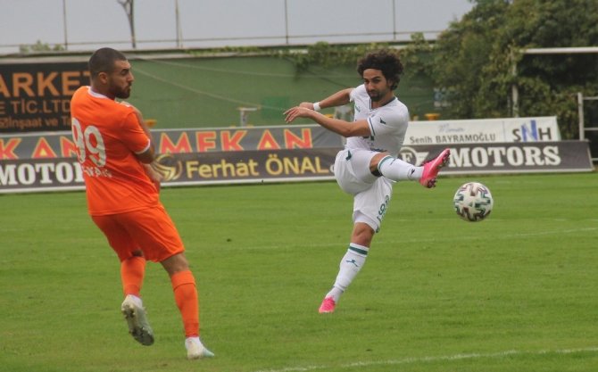 Tff 1. Lig: Giresunspor: 2 - Adanaspor: 0 (İlk Yarı)