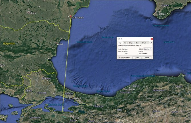 Halkalı Karabatak Romanya’dan Türkiye’ye 500 Kilometre Uçarak Geldi