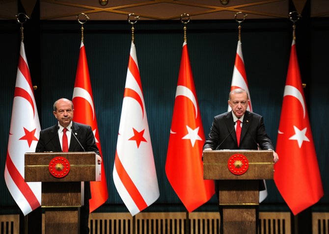 Erdoğan-tatar Ortak Basın Toplantısı