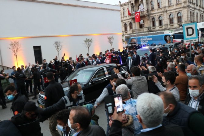 Cumhurbaşkanı Erdoğan’a Sevgi Seli