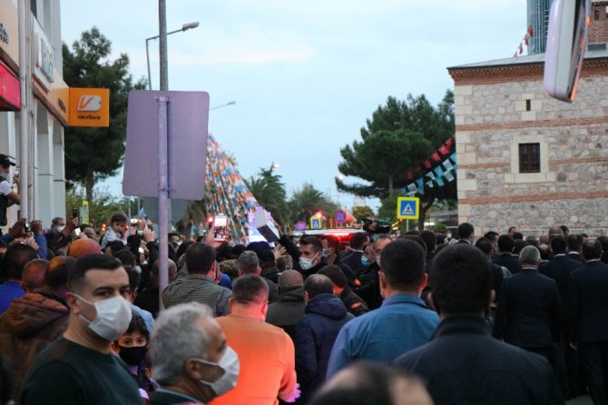 Cumhurbaşkanı Erdoğan’a Sevgi Seli