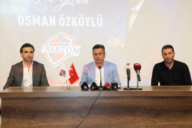 Hekimoğlu Trabzon Fk, Osman Özköylü İle Sözleşme İmzaladı