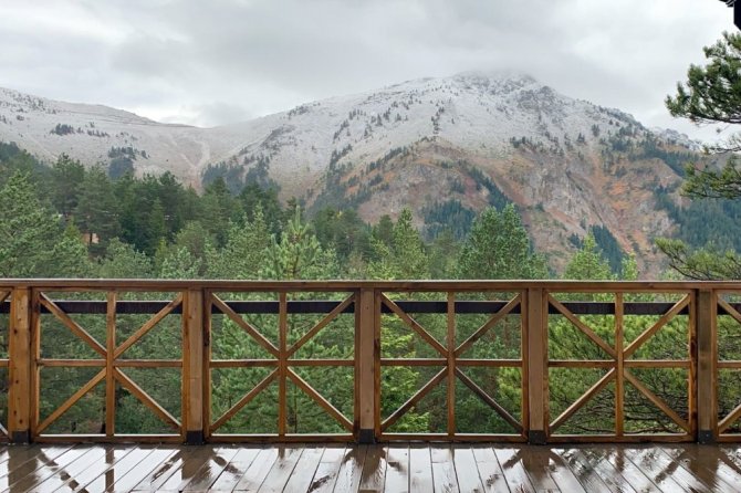 Gümüşhane’nin Yüksekleri Beyaza Büründü