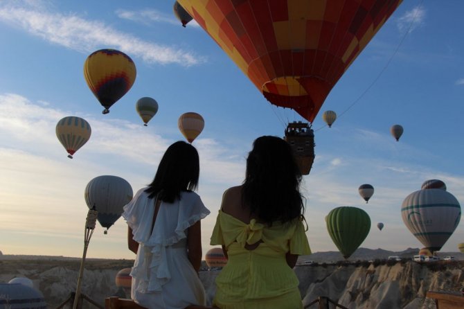 Kapadokya Bölgesini Ekim Ayında 175 Bin 612 Turist Ziyaret Etti