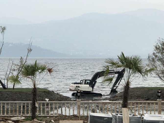 Sapanca Gölü’nde Şok Görüntü