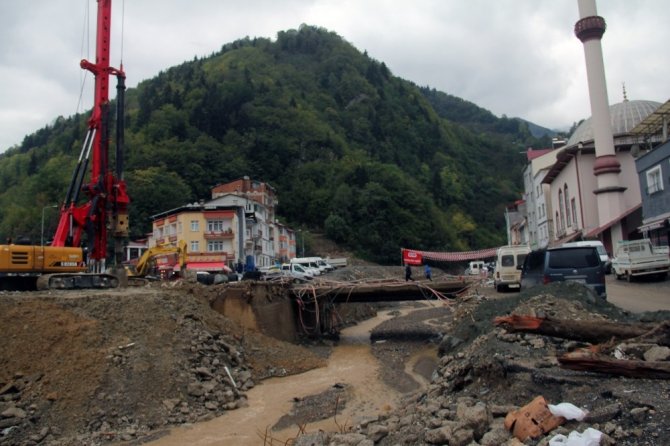 Dereli’de Afetzedeler İçin Yapılacak Konutların Temeli Atıldı