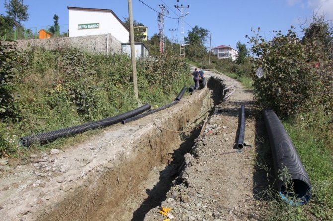 Giresun Belediyesi 18 Ayda Şehrin Alt Yapısına 40 Milyon Lira Harcama Yaptı