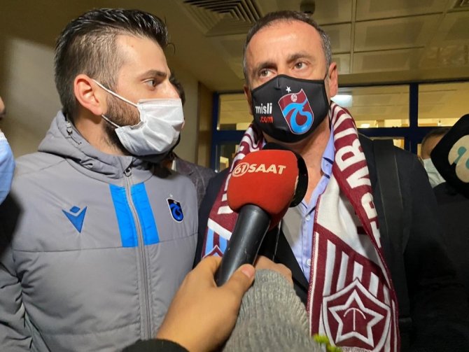 Abdullah Avcı’ya Trabzon’da Çoşkulu Karşılama