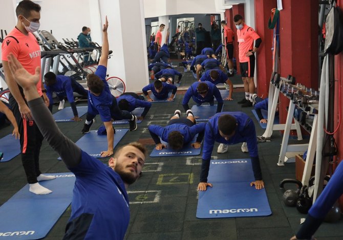 Trabzonspor Kuvvet Çalıştı