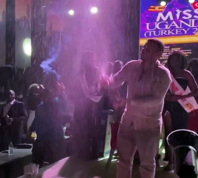 Esenyurt’ta Gece Kulübünde "Miss Uganda" Güzellik Yarışması