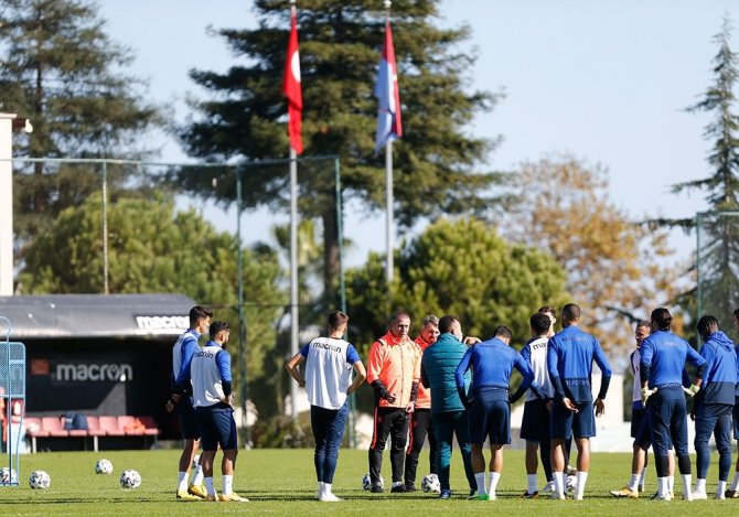 Trabzonspor, Abdullah Avcı Yönetiminde Taktik Çalıştı