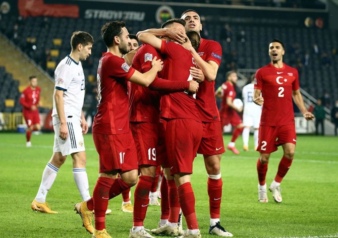 Uefa Uluslar Ligi: Türkiye: 3 - Rusya: 2 (Maç Sonucu)