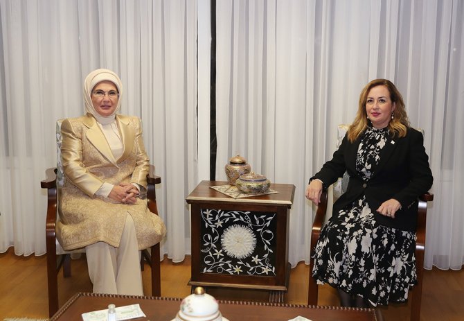 Cumhurbaşkanı Erdoğan, Kktc Cumhurbaşkanı Tatar İle Bir Araya Geldi