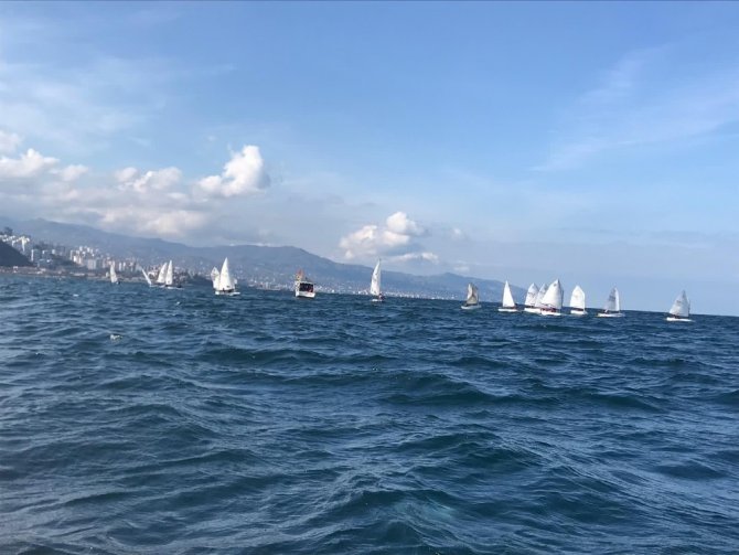 Trabzon Yelken İl Birinciliği Müsabakaları Heyecanlı Yarışlara Sahne Oldu