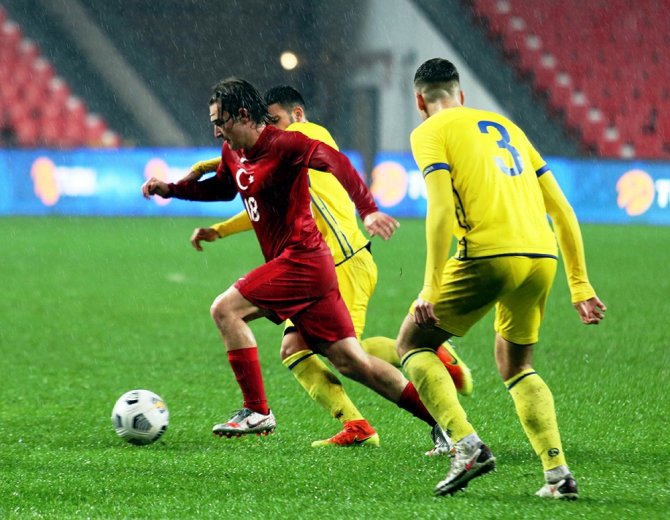U21 Avrupa Şampiyonası: Türkiye: 3 - Kosova: 0 (Maç Sonucu)