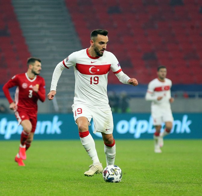 Uefa Uluslar Ligi: Macaristan: 0 - Türkiye: 0 (İlk Yarı)