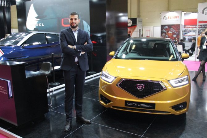 Kktc’nin Yerli Otomobili ’Günsel’ İstanbul’da