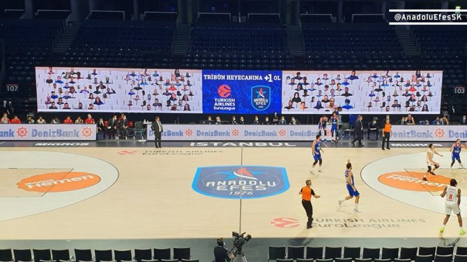 Anadolu Efes Maçını Dijital Tribünden 300’e Yakın Taraftar İzledi
