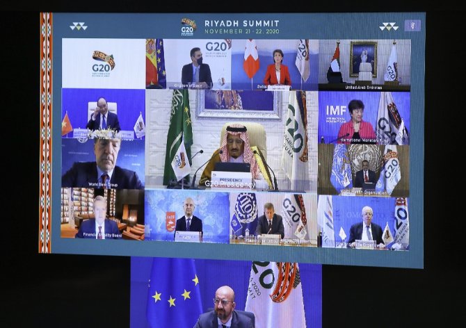 Suudi Arabistan’daki G20 Liderler Zirvesi Başladı