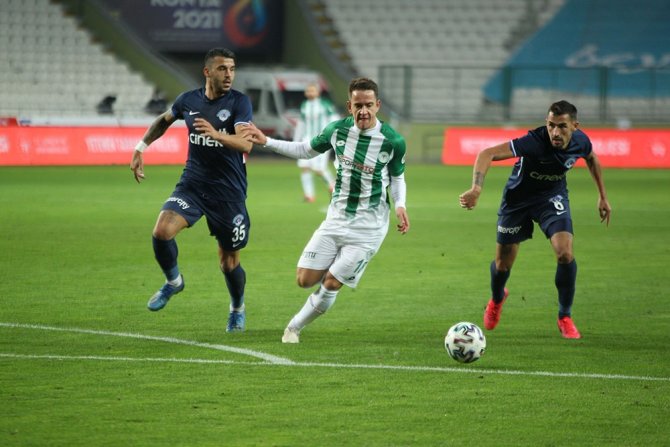 Süper Lig: Konyaspor: 2 - Kasımpaşa: 1 (Maç Sonucu)