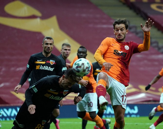 Süper Lig: Galatasaray: 1 - Kayserispor: 1 (Maç Sonucu)