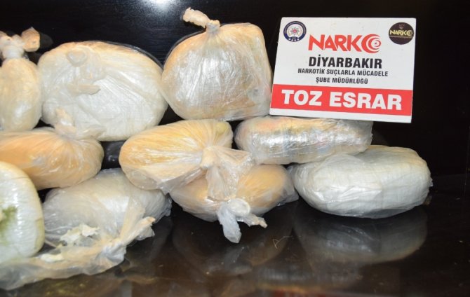 Diyarbakır’da Dev Uyuşturucu Operasyonu