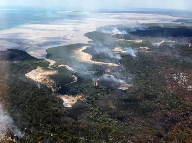 Avustralya’da Çıkan Orman Yangını Nedeniyle Yerleşim Yerleri Tahliye Ediliyor
