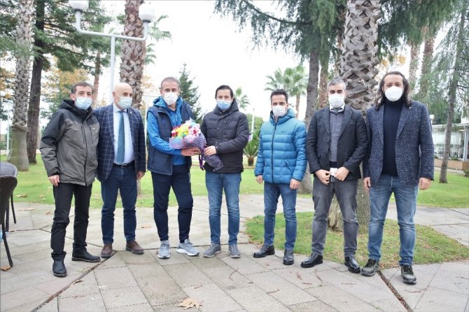 Tsyd Trabzon Şubesi Abdullah Avcı’yı Ziyaret Etti