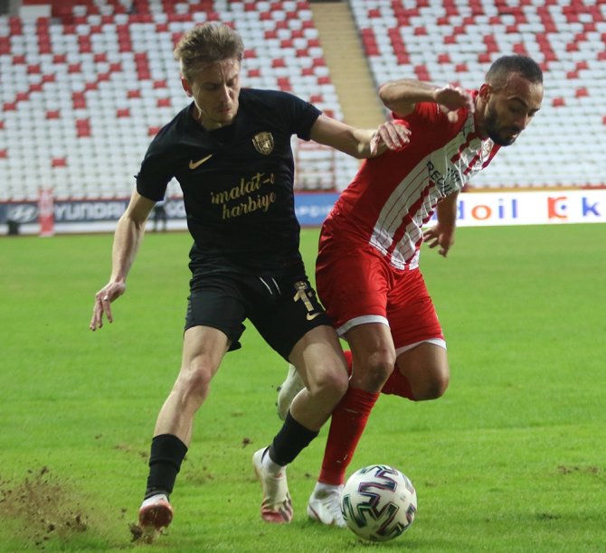 Süper Lig: Fraport Tav Antalyaspor: 1 - Mke Ankaragücü: 0 (Maç Sonucu)