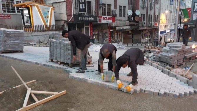 Artvin’de Belediye Kısıtlamayı Fırsata Çevirdi, Alt Yapı Çalışmalarını Tamamladı