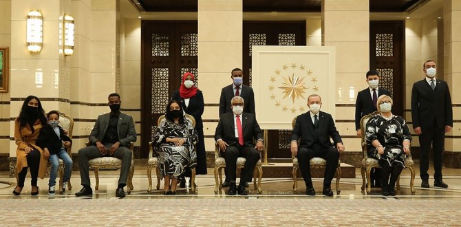 Cumhurbaşkanı Erdoğan, Sudan Büyükelçisini Kabul Etti