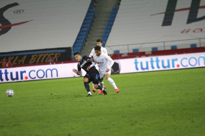 Süper Lig: Trabzonspor: 1 - Dg Sivasspor: 1 (Maç Sonucu)