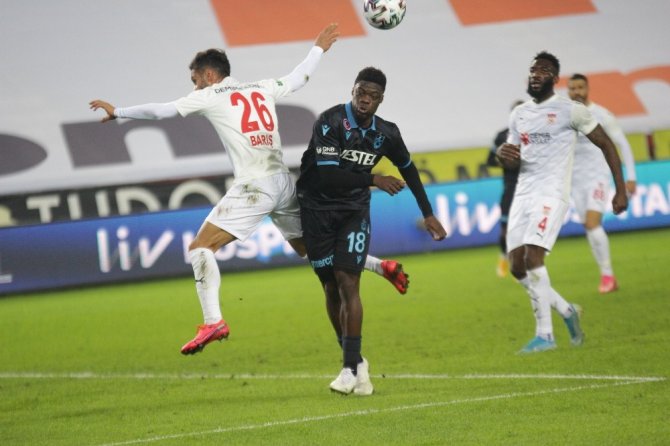 Süper Lig: Trabzonspor: 1 - Dg Sivasspor: 1 (Maç Sonucu)