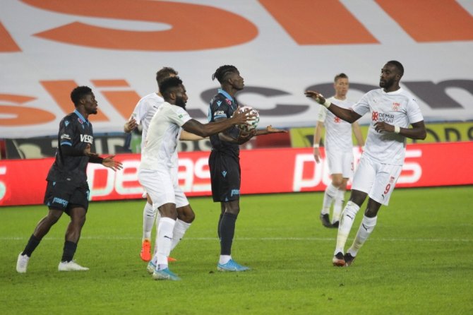 Süper Lig: Trabzonspor: 1 - Dg Sivasspor: 1 (Maç Sonucu)
