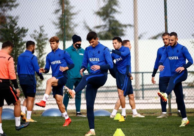Trabzonspor, Kayserispor Maçı Hazırlıklarına Ara Vermeden Başladı