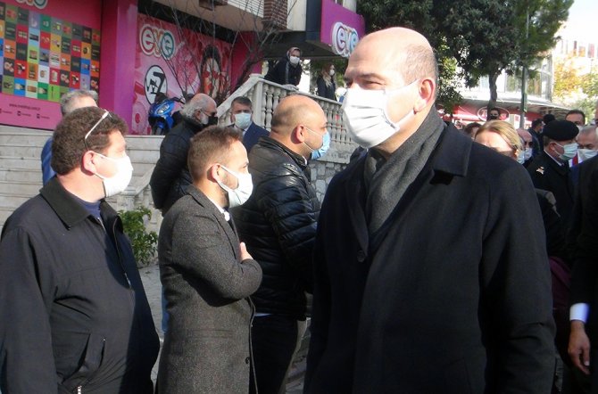 İçişleri Bakanı Soylu’dan Milletvekili’ne Taziye Ziyareti