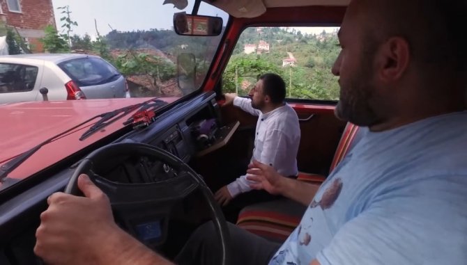 Köksal Baba’nın Hayali Gerçek Oldu; Kırmızı Kamyonetine Kavuştu