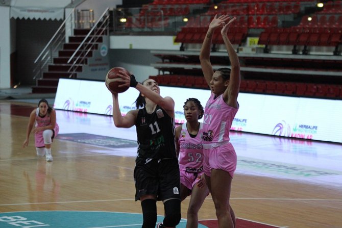 Kadınlar Basketbol Süper Ligi: Bellona Kayseri Basketbol: 91 - Beşiktaş Hdı Sigorta: 87