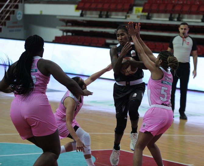 Kadınlar Basketbol Süper Ligi: Bellona Kayseri Basketbol: 91 - Beşiktaş Hdı Sigorta: 87
