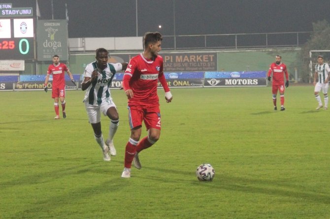 Tff 1. Lig: Giresunspor: 2 - Adana Demirspor: 0